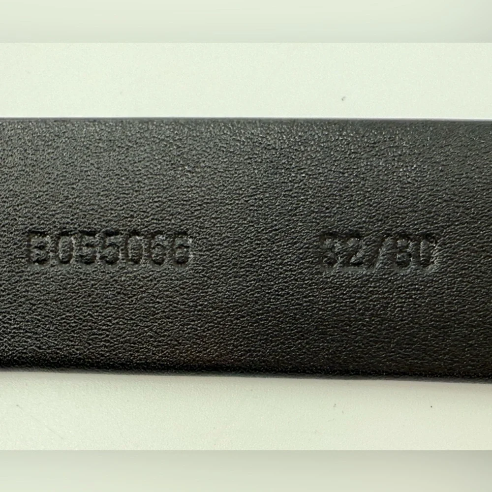 Roundtree‎ & Yorke Men’s Black Contemporary Belt 32